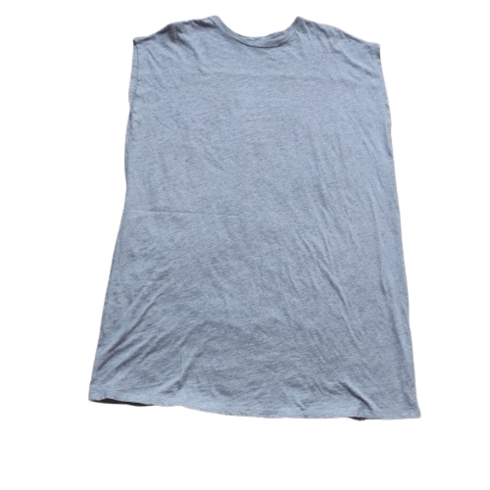 Eileen Fisher Organic Cotton Short Dress M Gray – Like New